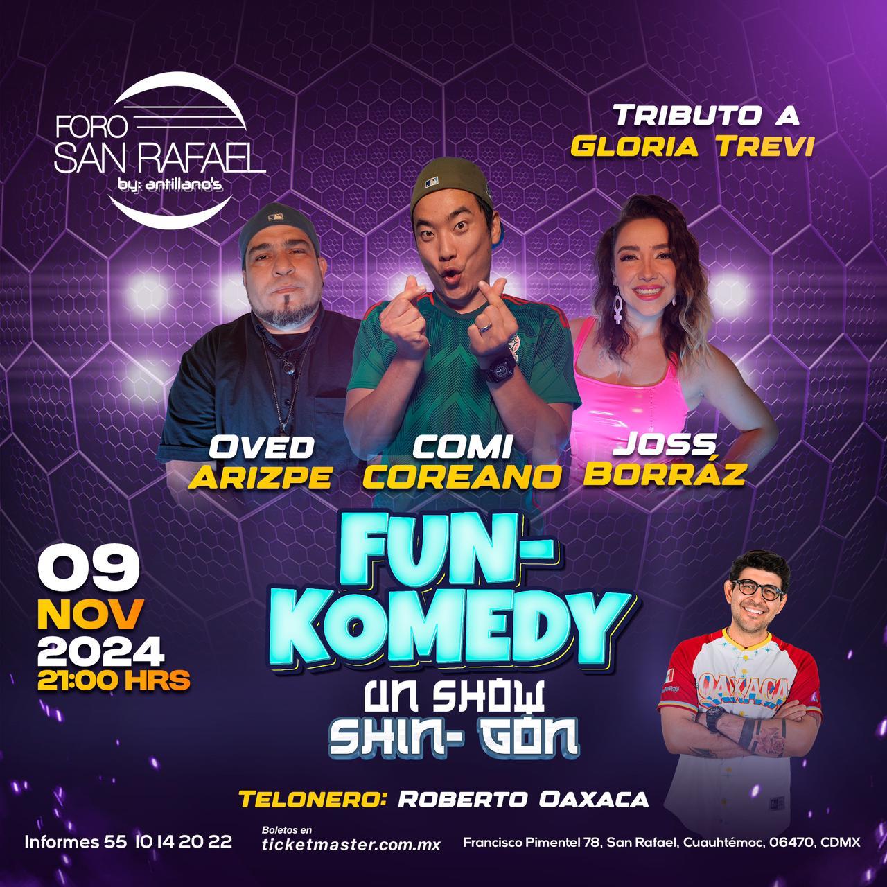 FUN KOMEDY NOV 2024 BOL DE PRENSA