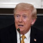 Government meeting at the White House in Washington