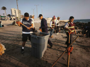 México atiende presencia de hidrocarburo en playas de Veracruz y Tabasco, golfo de México