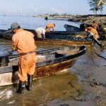 Derrame de hibrocarburos en el Golfo de México deja más de 825 toneladas de residuos